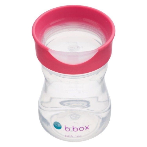 B.Box Kubek do Nauki Picia 240 ml Malinowy Różowy