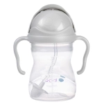 Bidon ze Słomką 240 ml Szary / b.box