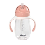 Kubek Niekapek 300 ml Old Pink / Beaba