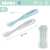 Beaba Łyżeczki Silikonowe 2 szt w Etui Windy Blue Niebieskie