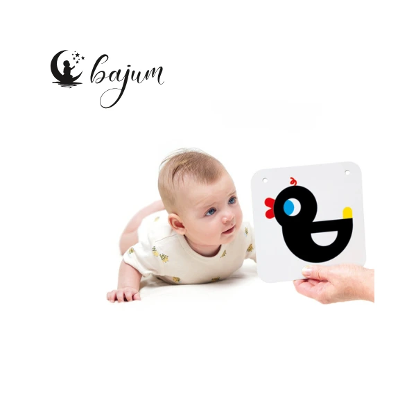 Karty kontrastowe dla niemowląt - Dlaczego warto ich używać do stymulacji wzroku?